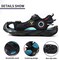 Closed Toe Sandals for Boys and Girls for Active Play and Activities Adjustable Hook and Loop Straps Breathable Mesh Upper Comfortable and Thick Non Slip Sole Boys Sandals for Beach Pool Bikes Walking